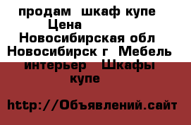 продам  шкаф купе › Цена ­ 20 000 - Новосибирская обл., Новосибирск г. Мебель, интерьер » Шкафы, купе   